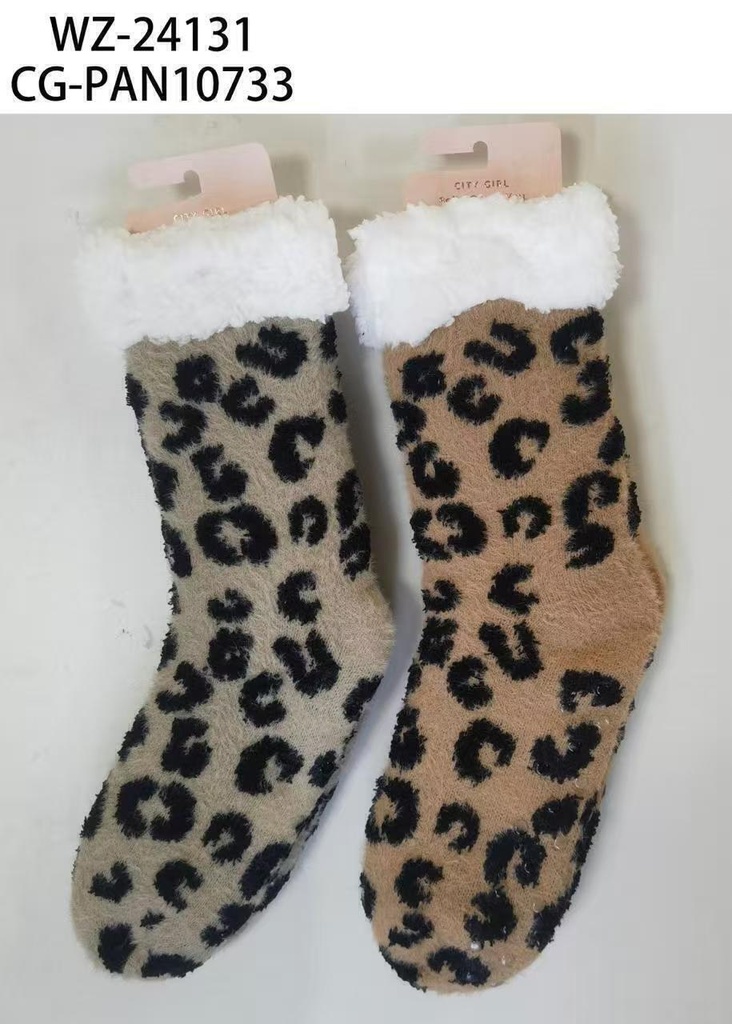 pantumedias de corderito animal print