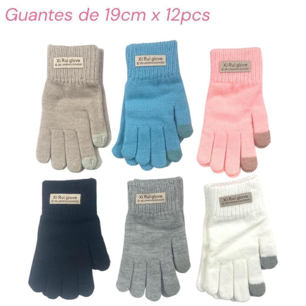 guantes de 19 cm pack x12