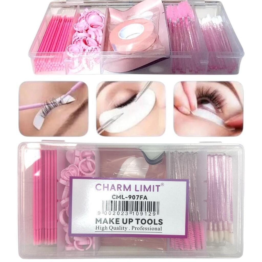 kit insumo para pestaña charm limit