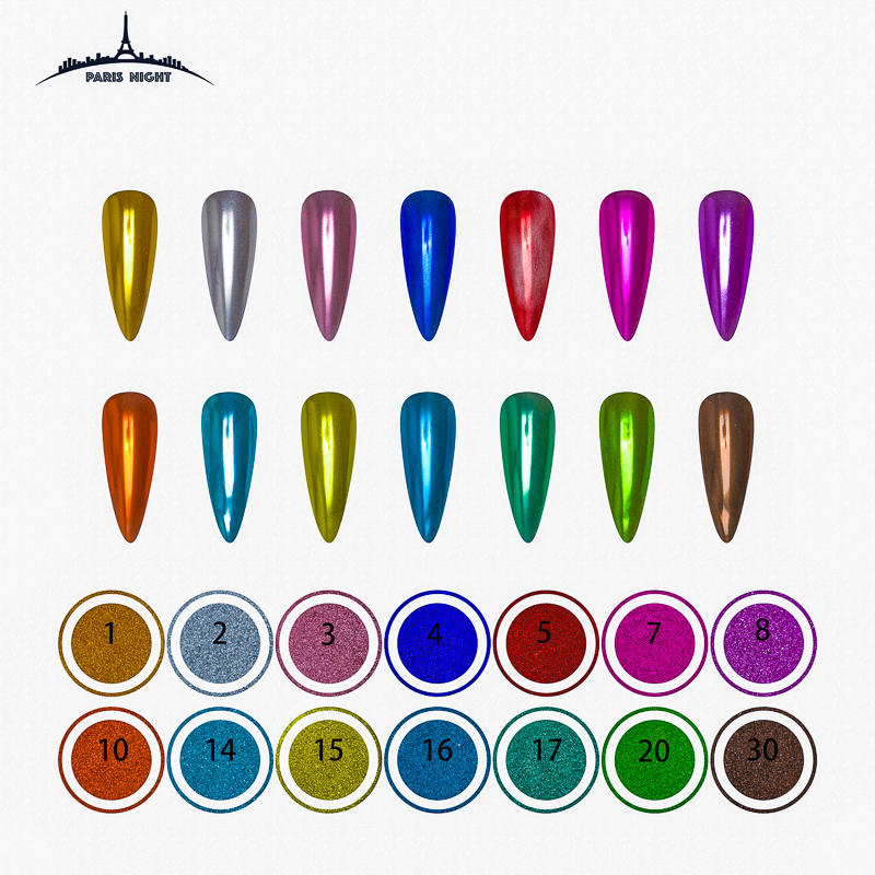 polvo espejo cobre Paris Night