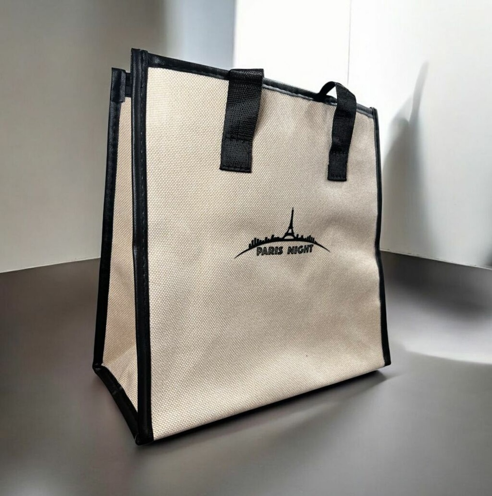 cartera cuadrada Paris Night