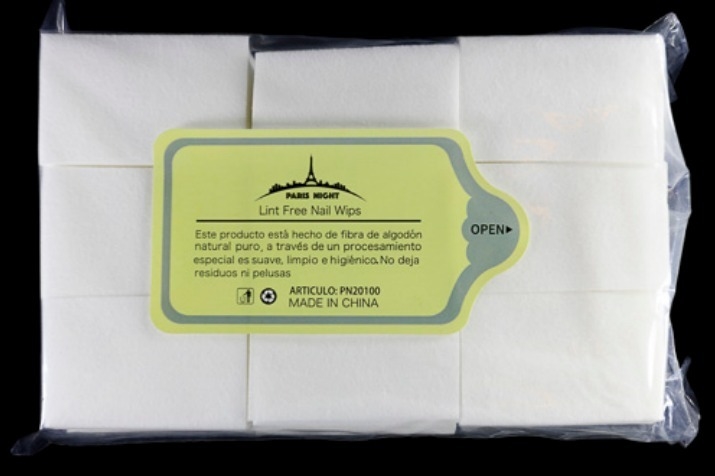 [PL-PN20100] wipes toallitas para uñas Paris Night