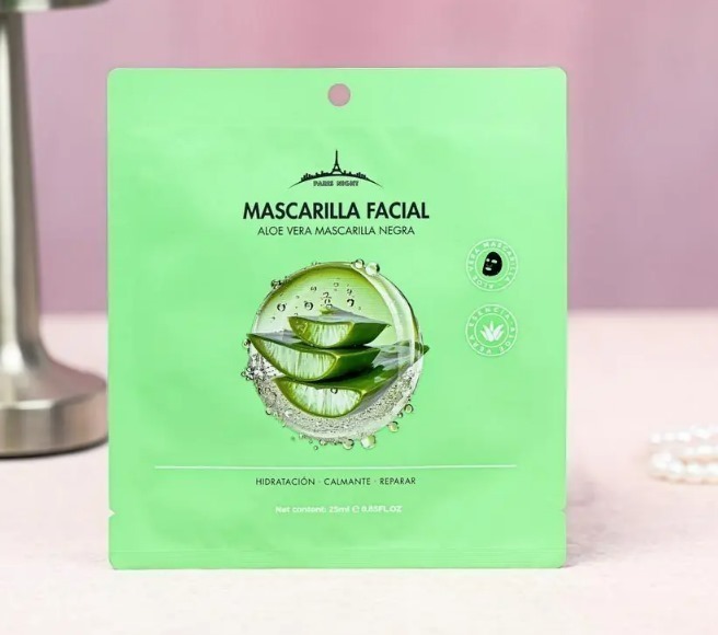 mascarilla aloe vera Paris Night