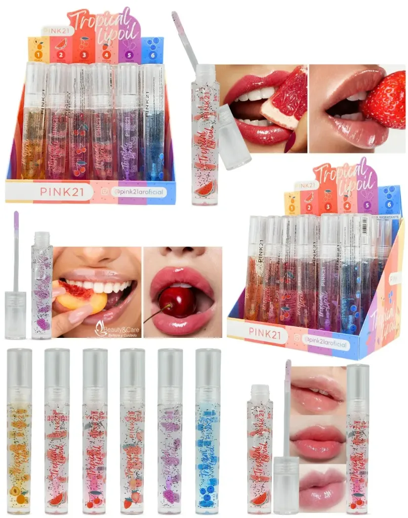 lip oil tropical Pink 21