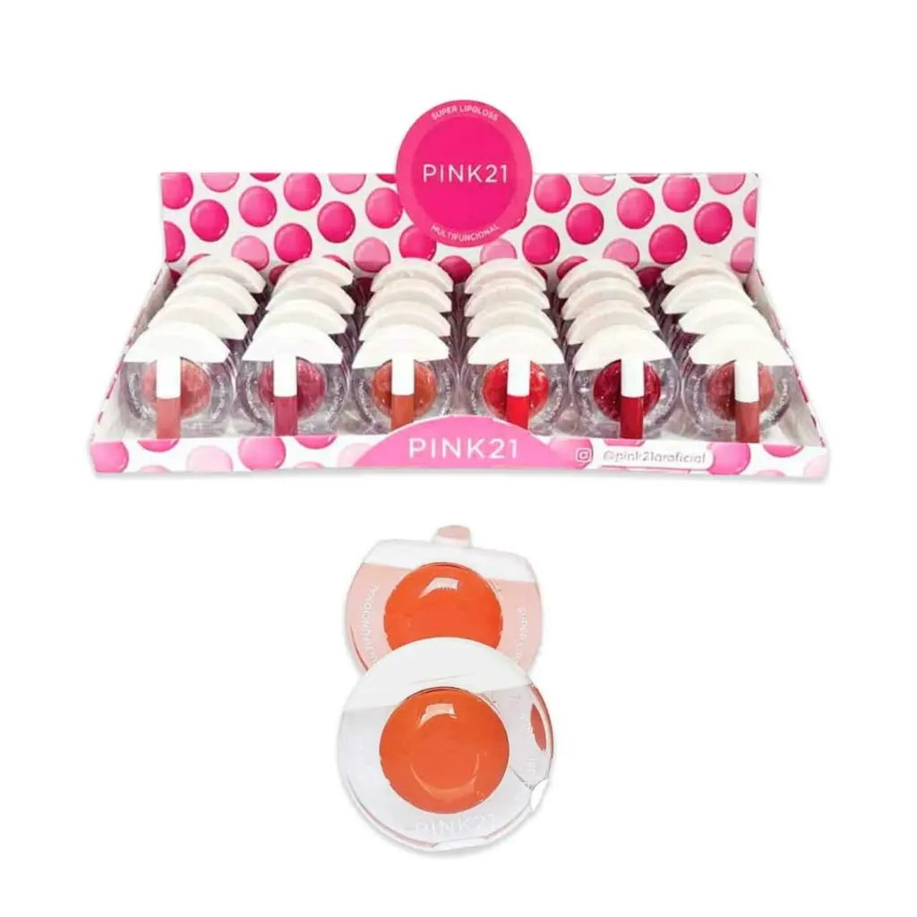 lip gloss multifuncional Pink 21