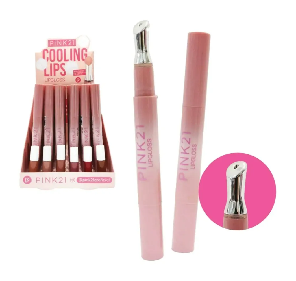 lip gloss cooling lips Pink 21
