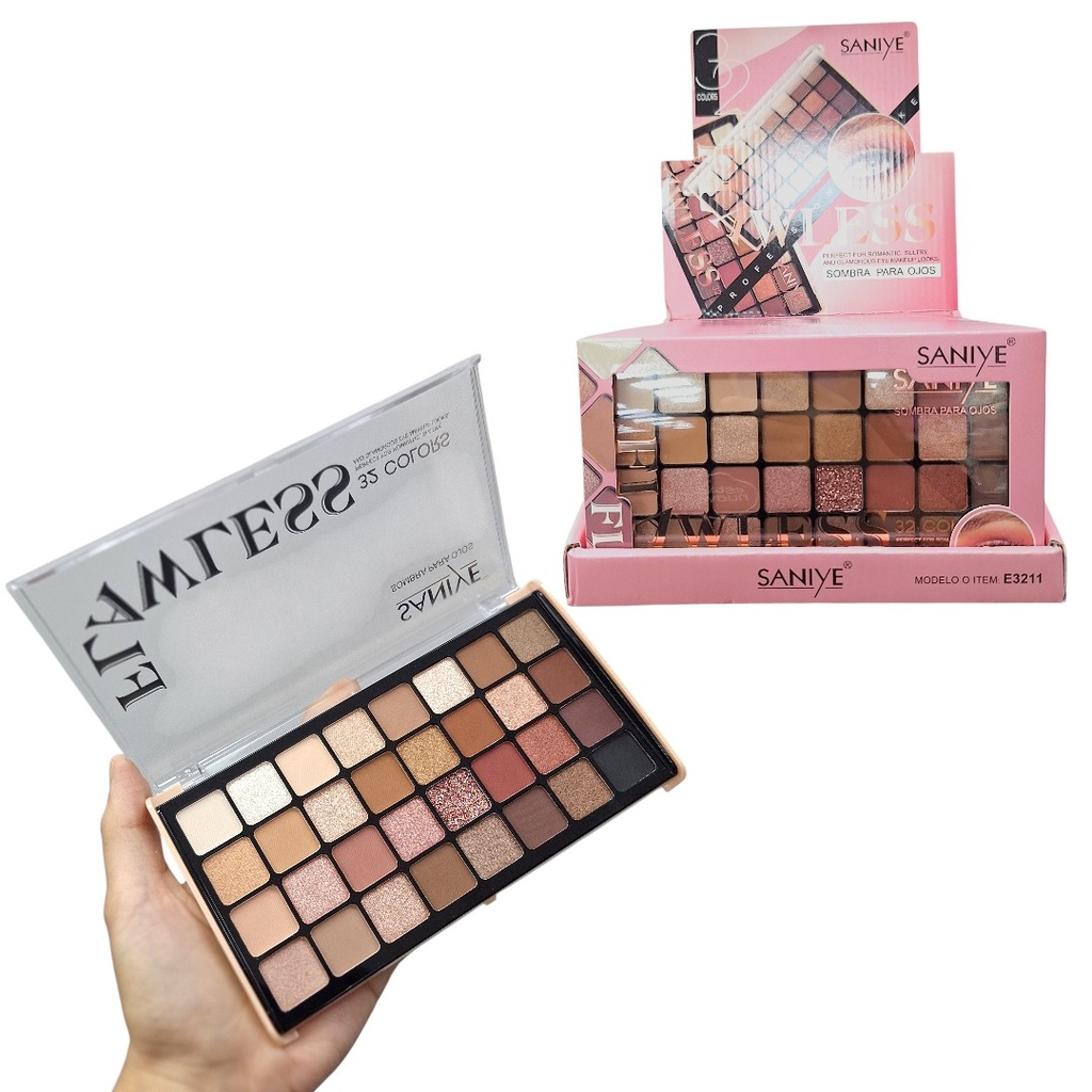 [PM-E3211] PALETA DE SOMBRAS 32 TONOS SANIYE