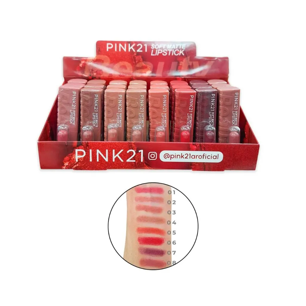 labial en barra matte soft matte Pink 21
