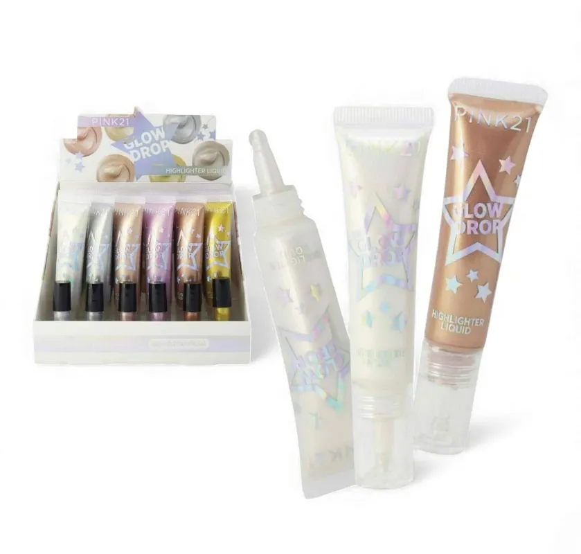 iluminador en liquido glow dror Pink 21