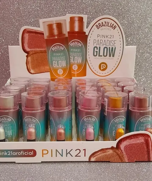 iluminador en barra cremoso degrade Pink 21