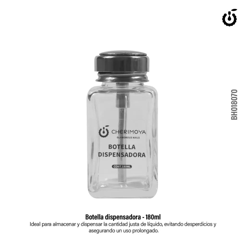 [BH018070] Dosificador VIDRIO 180ml cherimoya___Pack X20