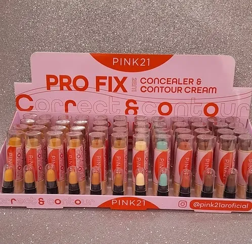 corrector en barra pro fix 2 en 1 Pink 21