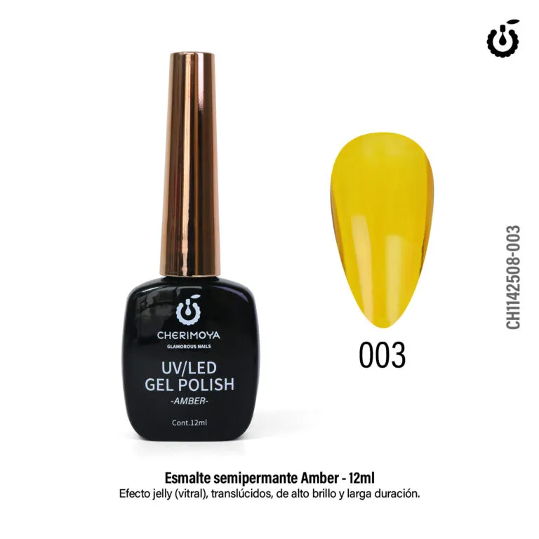 Esmalte UV/LED carey charm 12ml ___Pack X6
