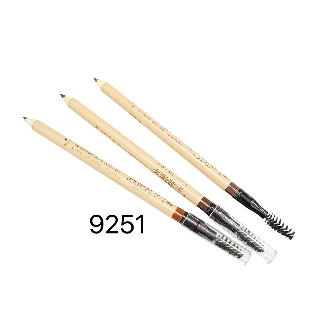 LAPIZ P/CEJAS CON CEPILLO MISS BETTY___Pack X6