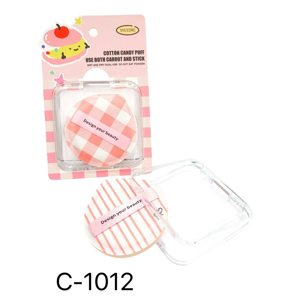 [PY-C-1012] ESPONJA MAKE UP CON ESTUCHE___Pack X3