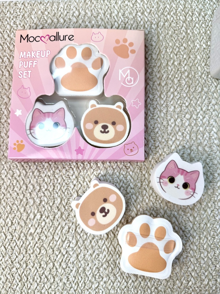 [PY-FF086] ESPONJAS MOCOAULLURE___Pack X3