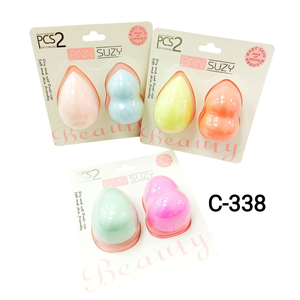 [PY-C-338] ESPONJA MAKE UP___Pack X3