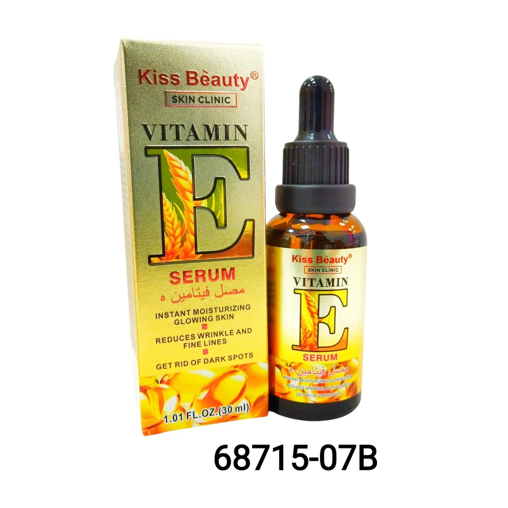 [PY-68715-07B] 07B SERUM VITAMINA E KISS BEAUTY ___Pack X3