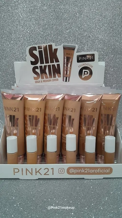 base de maquillaje silk skin Pink 21