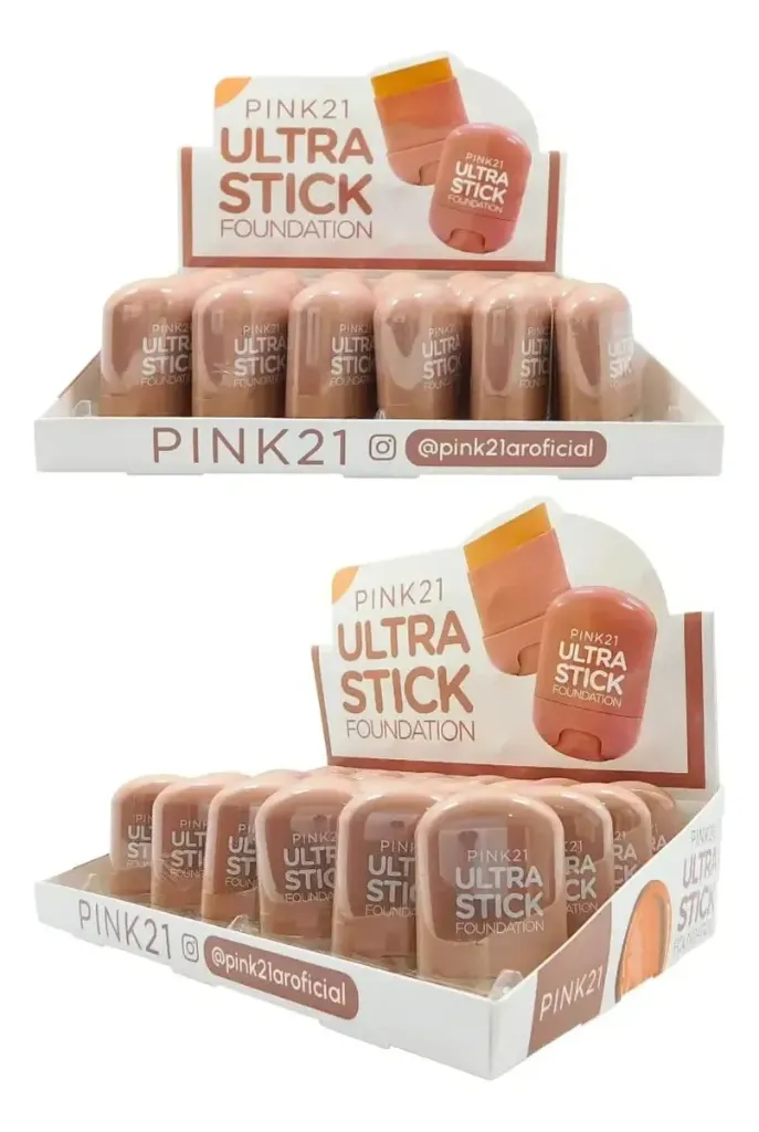 base de maquillaje en crema ultra stick Pink 21