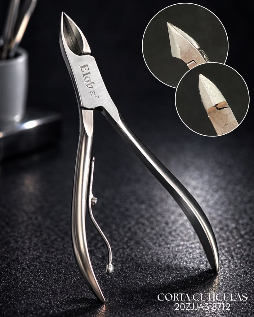 [PL-061741] Alicate para uñas PLATEADO ELOISE
