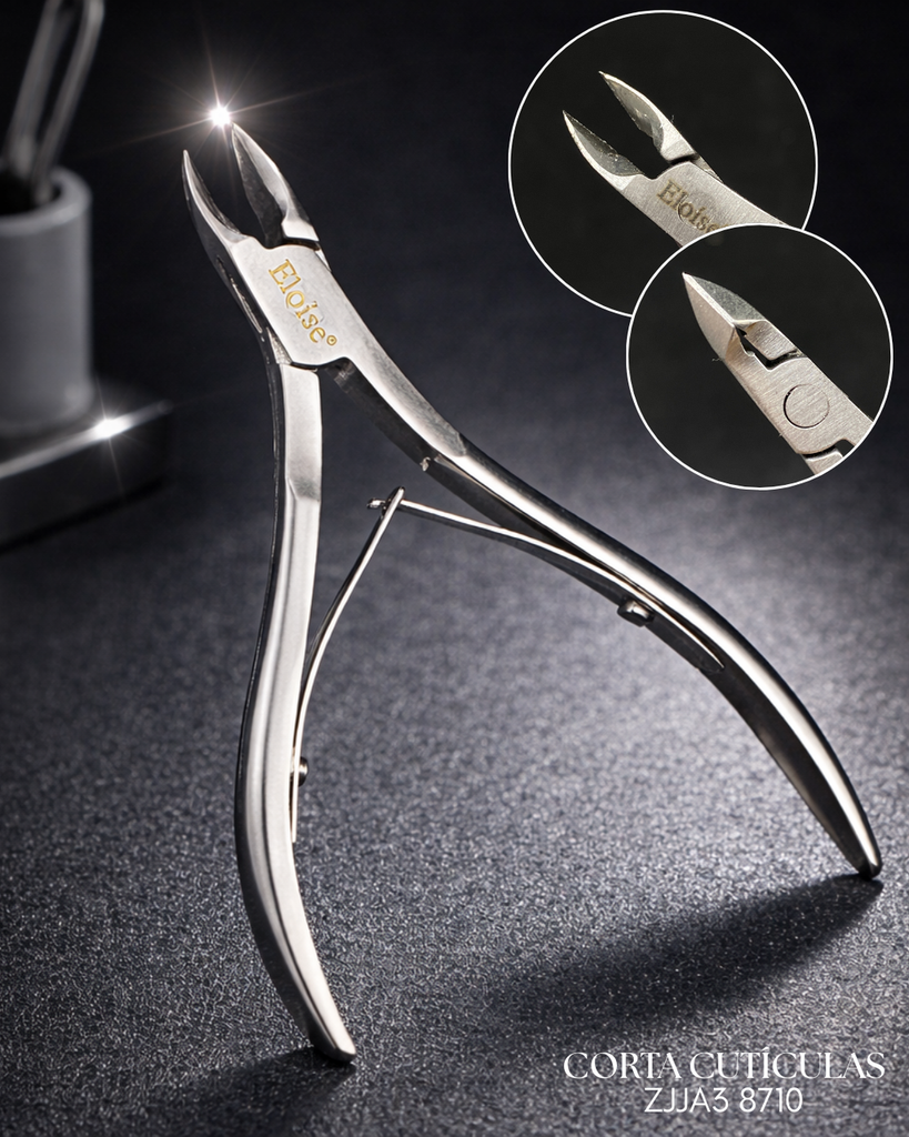[PL-061758] Alicate para uñas PLATEADO ELOISE