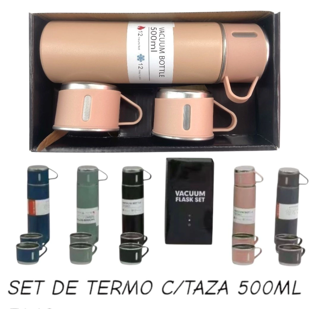 [PT-96005T] Set termo con taza 500 ml Vacuum