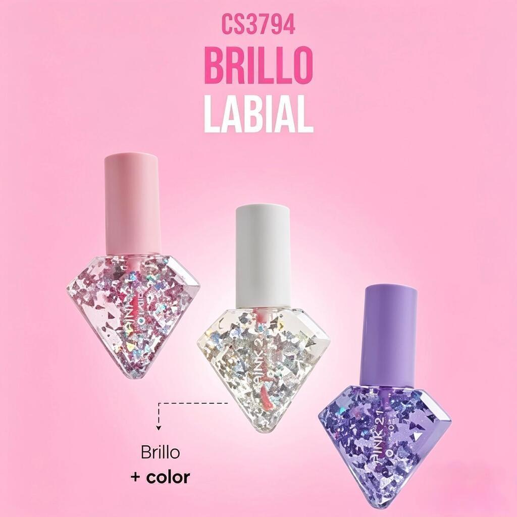 [PL-3794/459785] Lip gloss magico DIAMANTE PINK 21