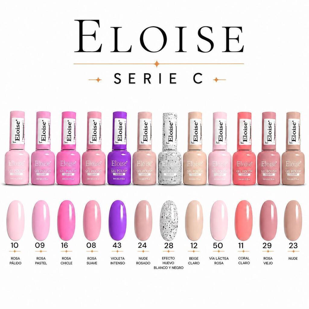 Serie C de 12 esmalte 5ml ELOISE