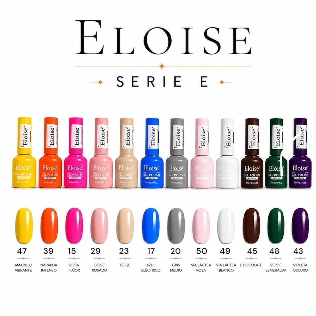 Serie E de 12 esmalte 5ml ELOISE