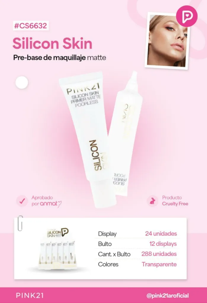 Primer en gel Silicon Skin Pink 21