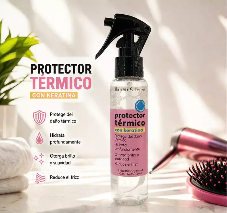 Protector termico con keratina 100ml THELMA & LOUISE