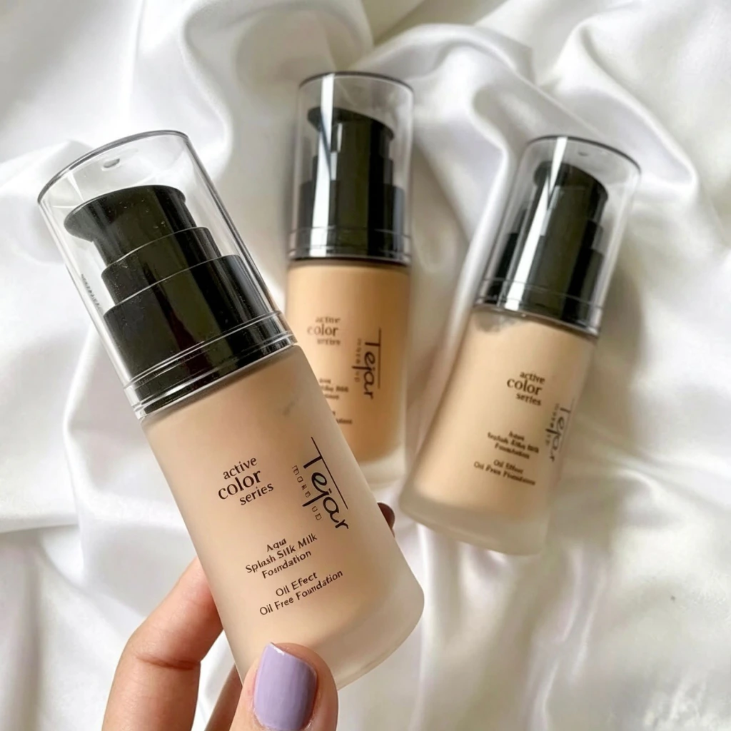 Base de maquillaje de vidrio ACTIVE COLOR TEJAR