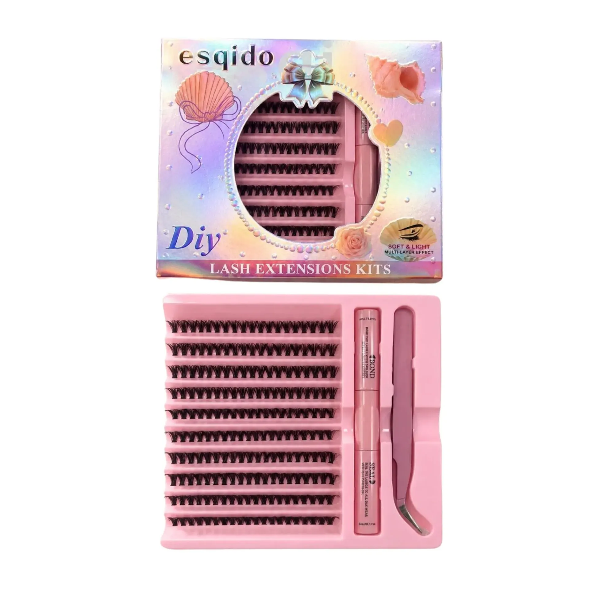 kit de extensiones de pestañas Esgido