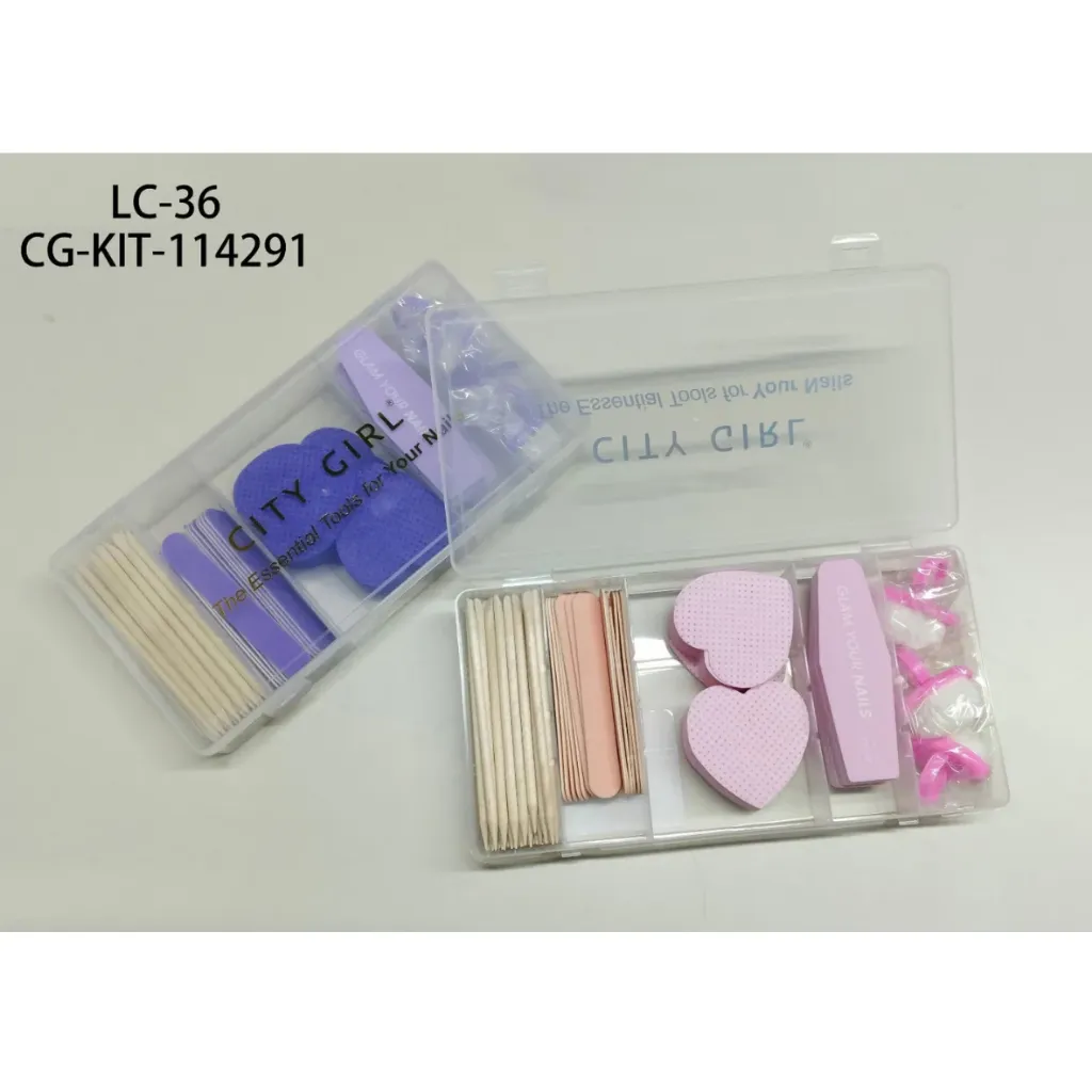 KIT DE MANICURA CITY GIRL