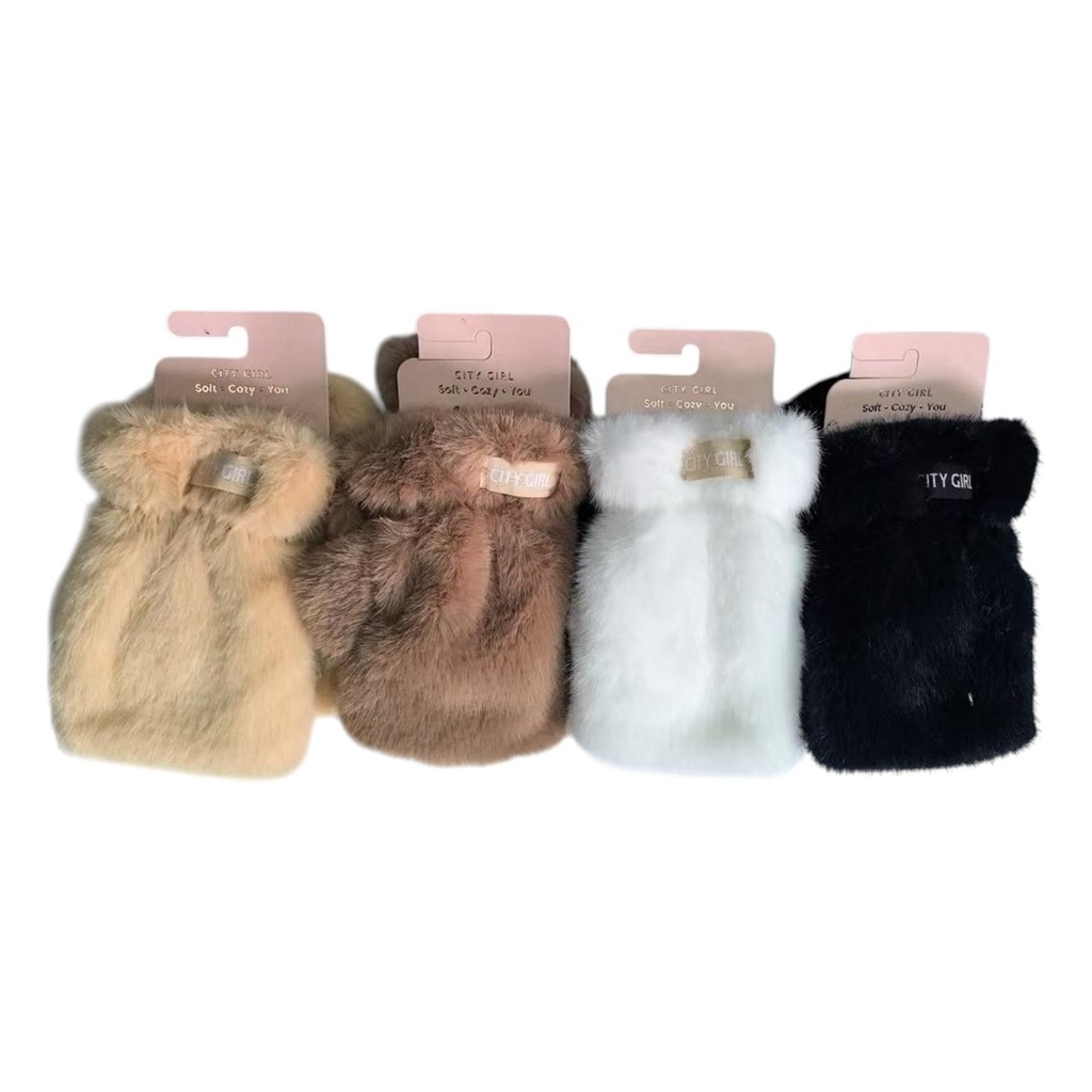 GUANTES MEDIO DEDO PELUCHE CITY GIRL