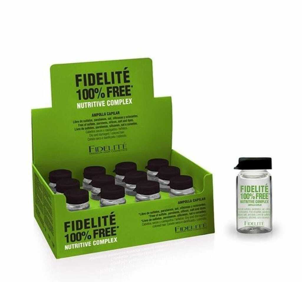 Ampolla FIDELITÉ 100% FREE Nutritive Complex 15ml CAJA x12