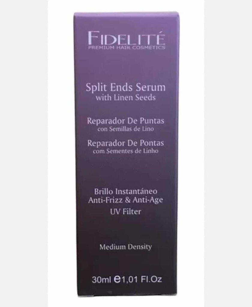 SERUM Reparador puntas con semillas de Lino FIDELITÉ 30ml