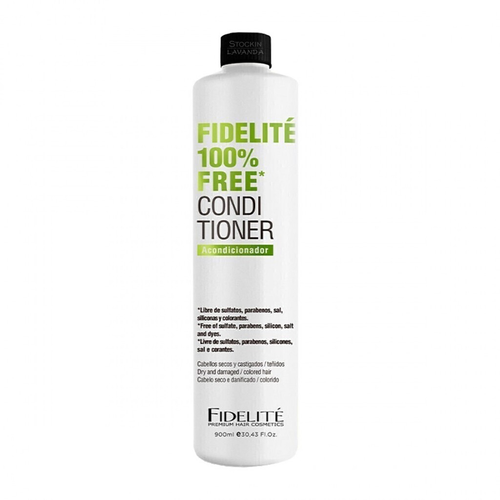 Acondicionador FIDELITÉ 100% FREE cabellos secos 900ml