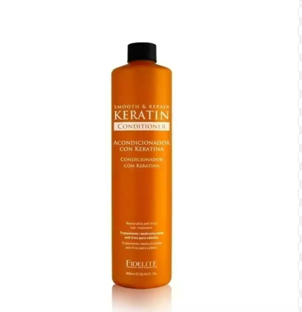 Acondicionador con keratina FIDELITÉ 900ML