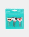 CLIPS DE PAPEL PCS*3___Pack X6