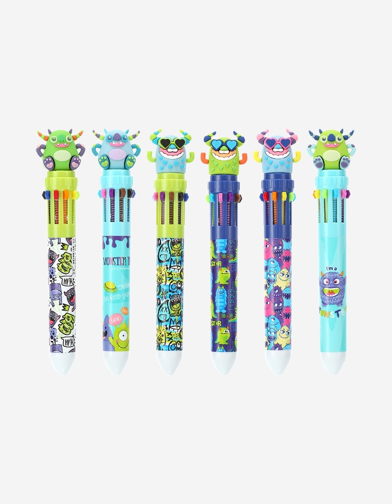 BOLIGRAFO 10 COLORES___Pack X36