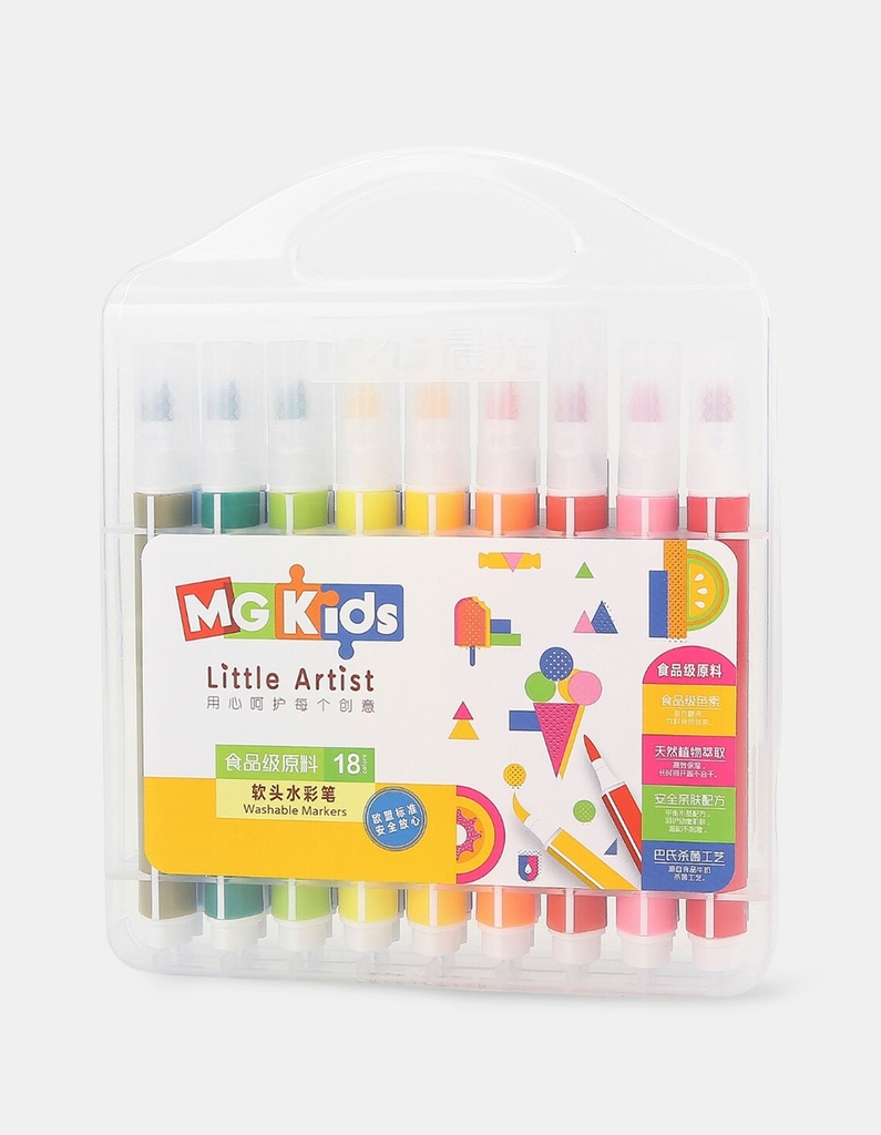 [PP-ZC0384] MARCADORES DE COLORES PCS*18