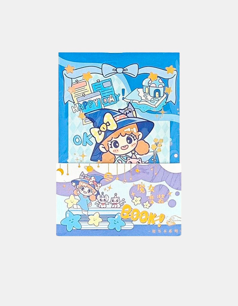 [PP-BB20177] BLOCK DE NOTAS BRUJITA 15*3*9 PCS*6