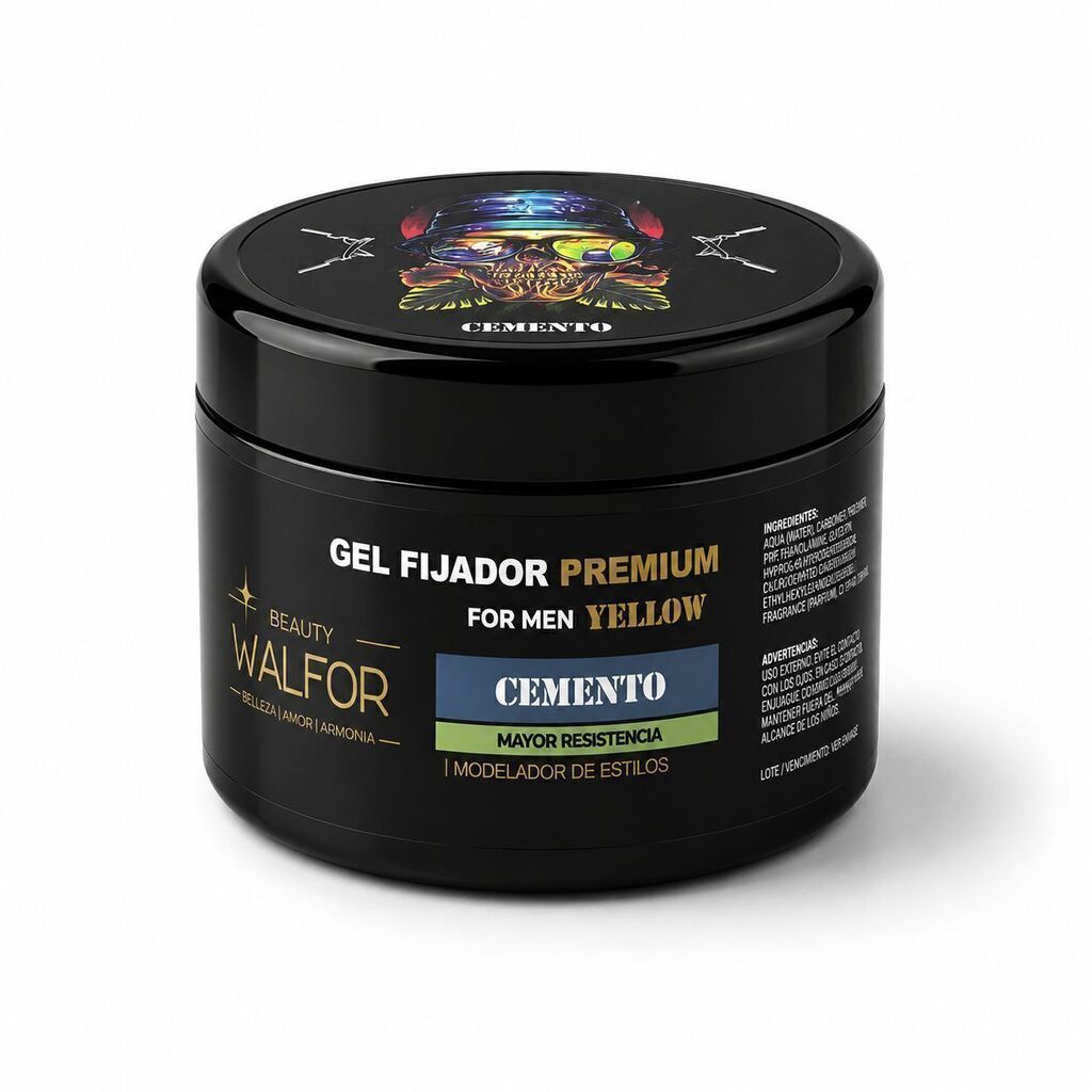 Gel fijador PREMIUM FOR MEN CEMENTO 250grs