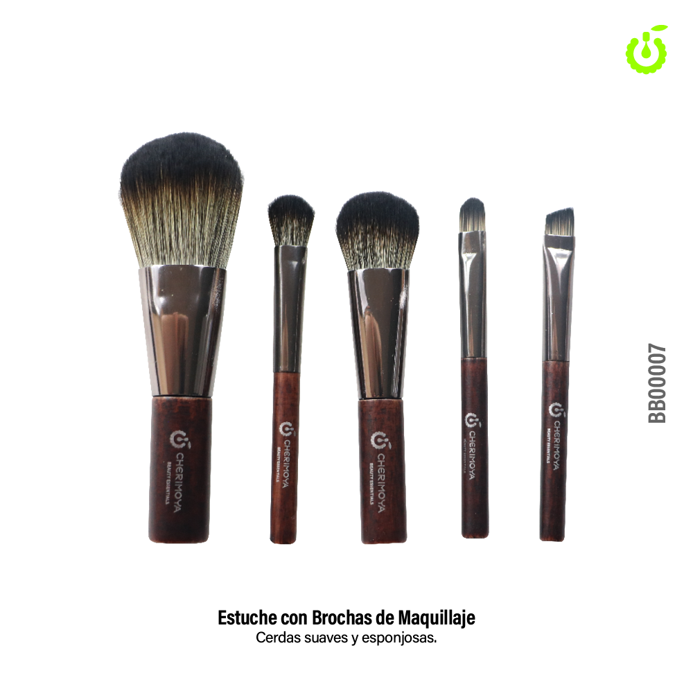 Z- Set de Brochas para Maquillaje 5pcs ___Pack  X10 - BB00007