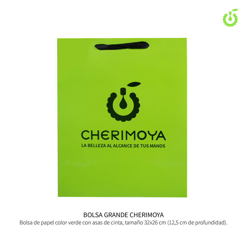 Z- Bolsa Grande Verde CHERIMOYA (PACK X12)-CH-bolsaVG