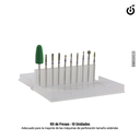 Z -Kit de fresa 10pcs ___Pack X10 -BM00031
