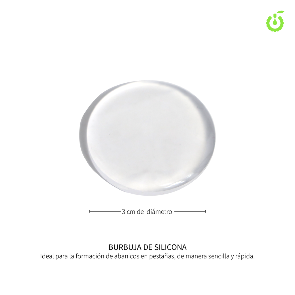 Z -Base silicona para armado de abanico COLDROSE ___Pack X12 -CR000012