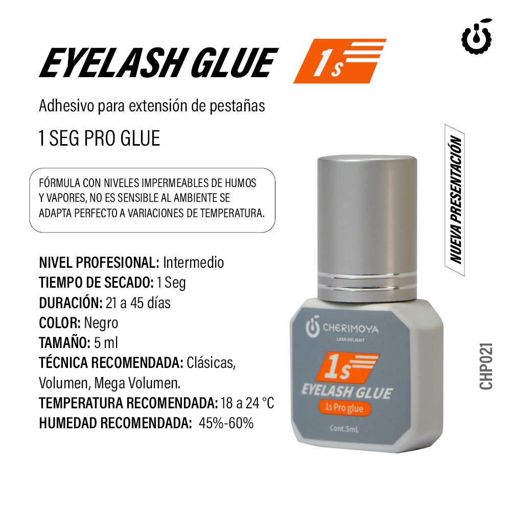 X-601 Adhesivo para extensión de pestaña 5ml Pro Glue 1s  ___Pack X6CHP021